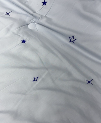 KQ6006 藍星星 (天絲吊卡)