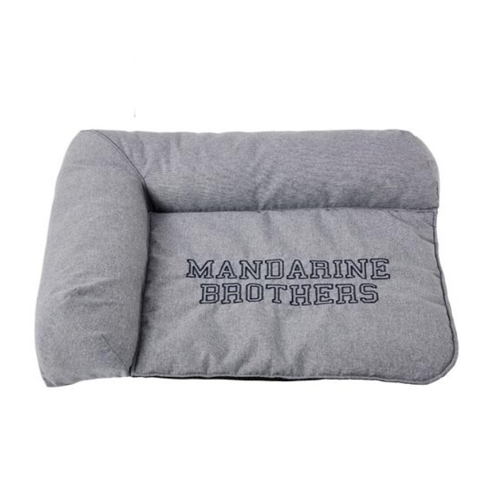 日本Mandarine Brothers HEAD REST BED - 灰色/ 海軍藍色