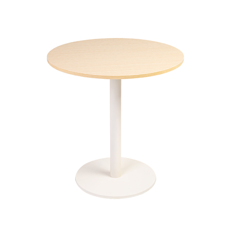 銀絲橡木紋圓桌