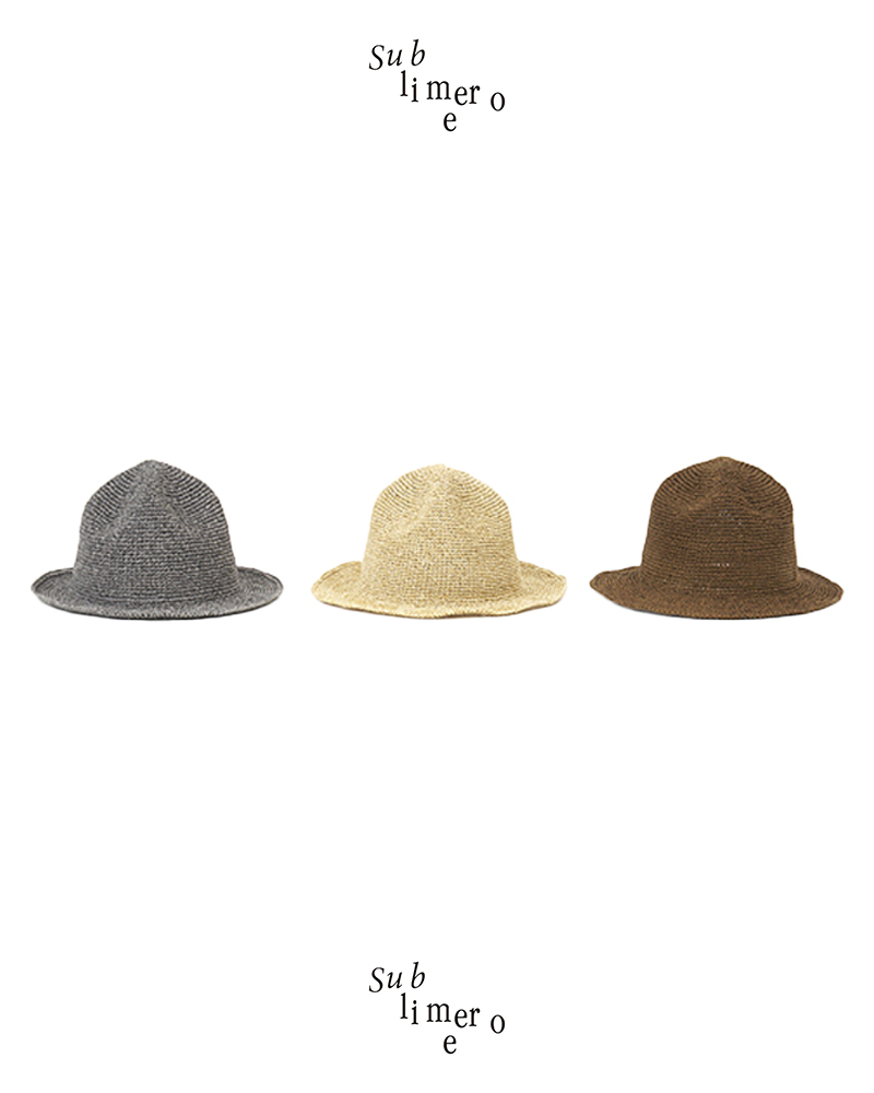 SUBLiME - PAPER CROCHE MT. HAT - SB251-0417
