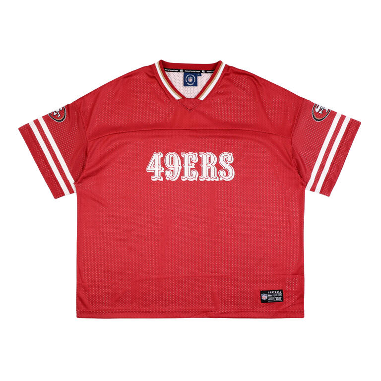 NFL 短T 紅色 SF 網布 隊伍 短袖 球衣 中性 2625101340
