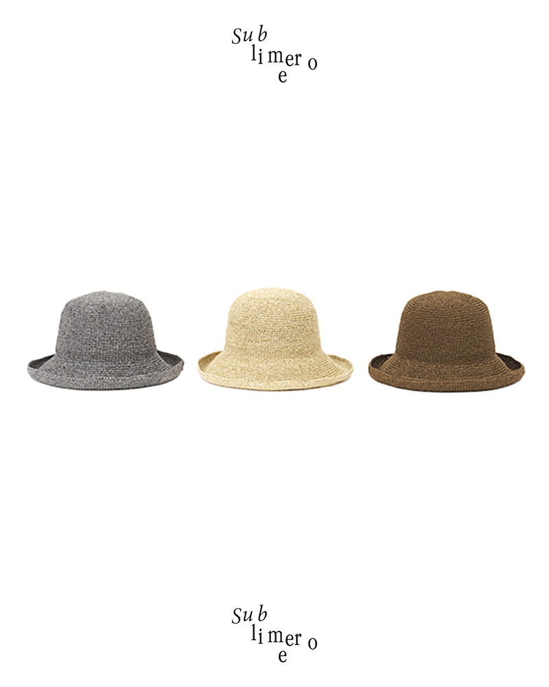 SUBLiME - PAPER CROCHE BALL HAT - SB251-0418
