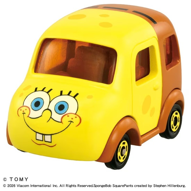 《 TAKARA TOMY 》 Dream TOMICA No.165-海綿寶寶 小車
