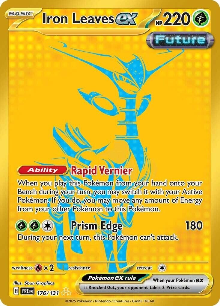 Prismatic Evolutions [PRE EN 176/131] - Iron Leaves Ex
