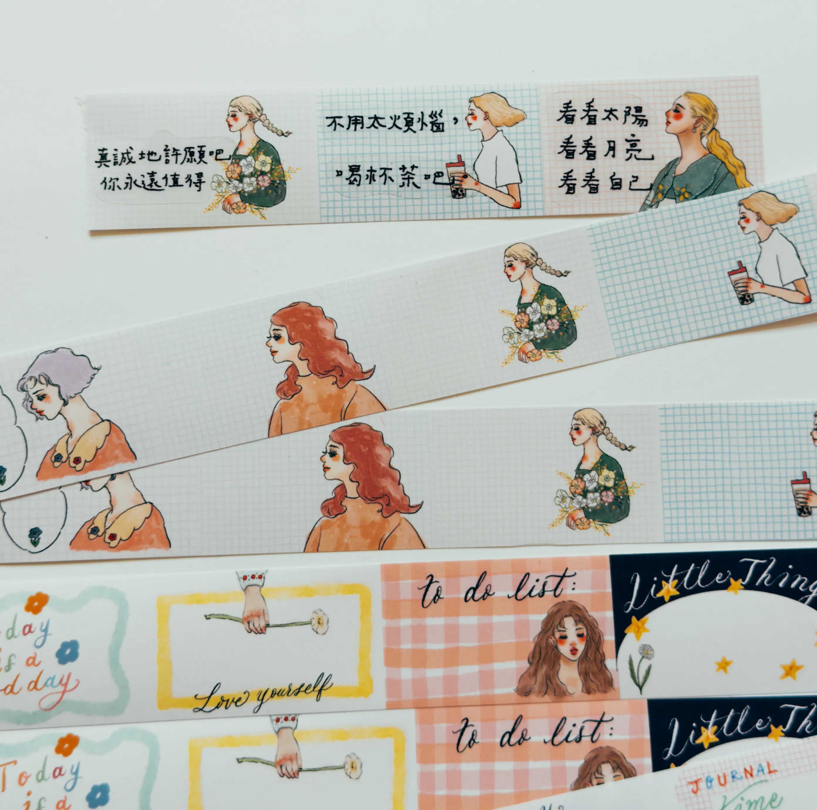 甜蜜對話 美好的一天 附離型紙 memo 可書寫貼紙｜甜蜜生活 La Dolce Vita 台灣