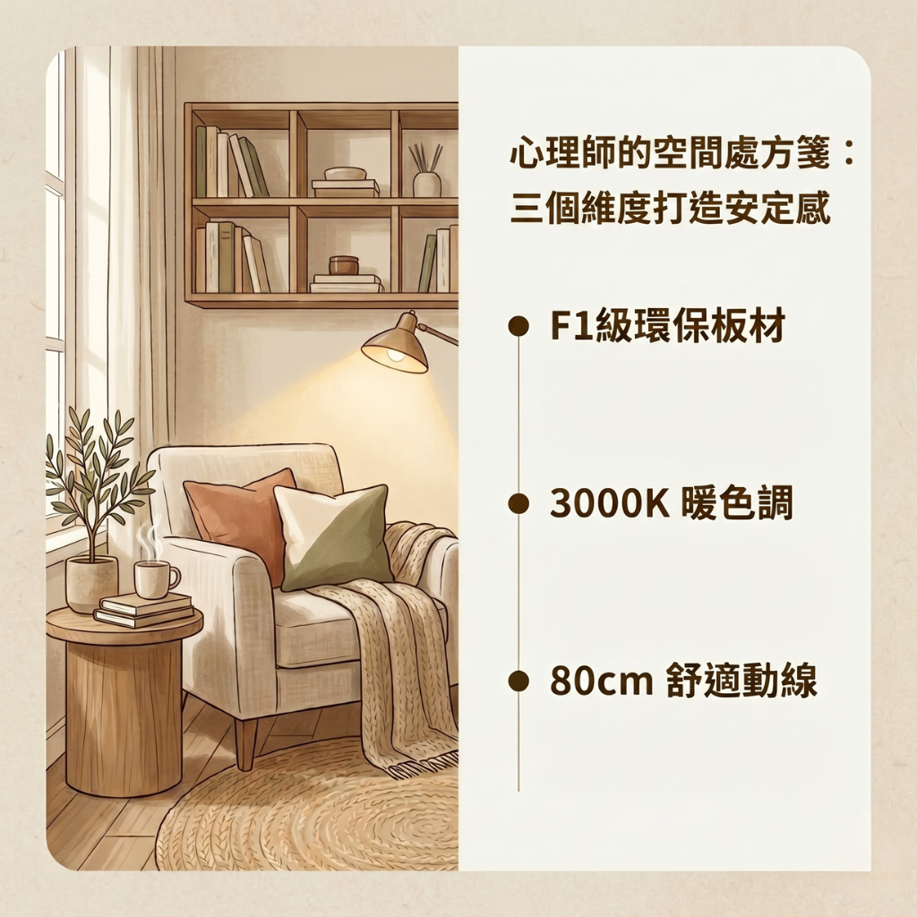 心理師的空間建議