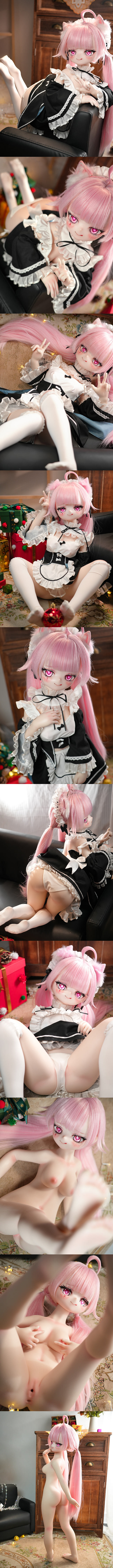 魔物姬娃娃 85cm 中胸 櫻奈可可 搪膠頭+矽膠身體 mwgirl acg cartoon anime silicone sex doll