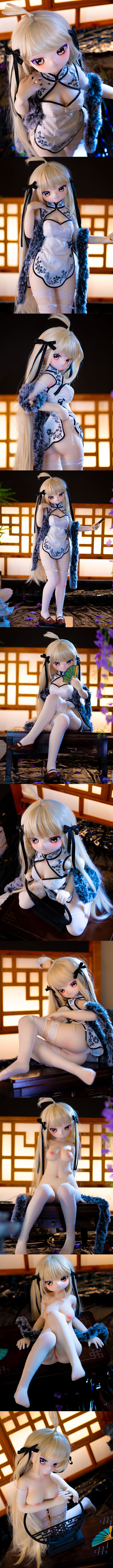 魔物姬娃娃 85cm 中胸 小穹 搪膠頭+矽膠身體 mwgirl acg cartoon anime silicone sex doll