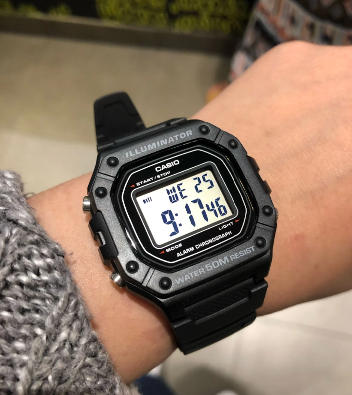 Casio W-218H-1A