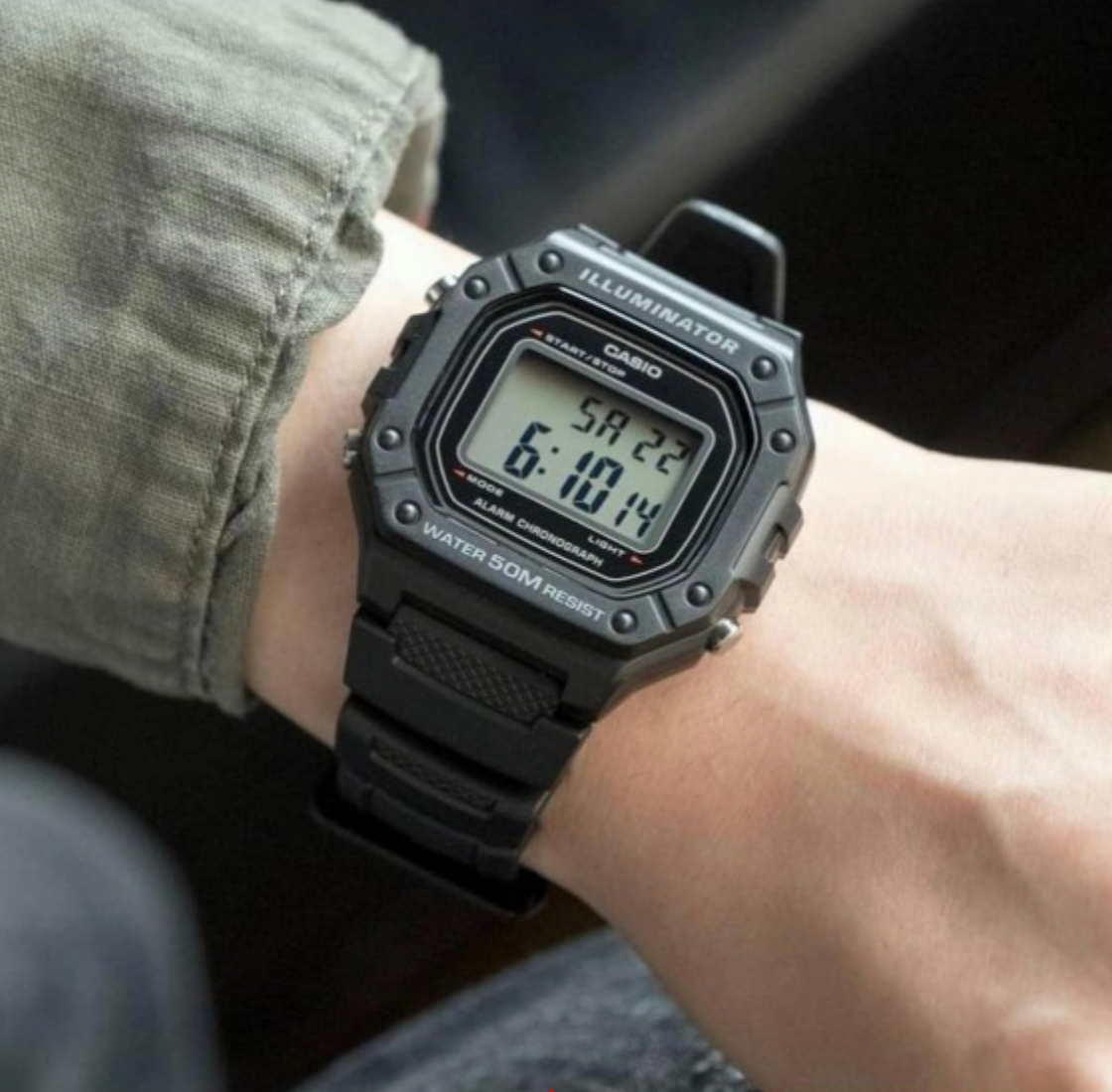 Casio W-218H-1A