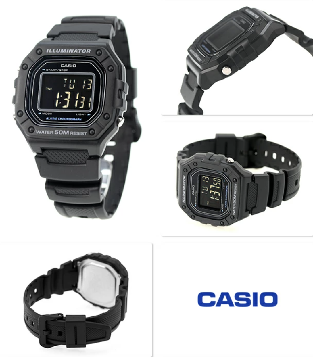 Casio W-218H-1B