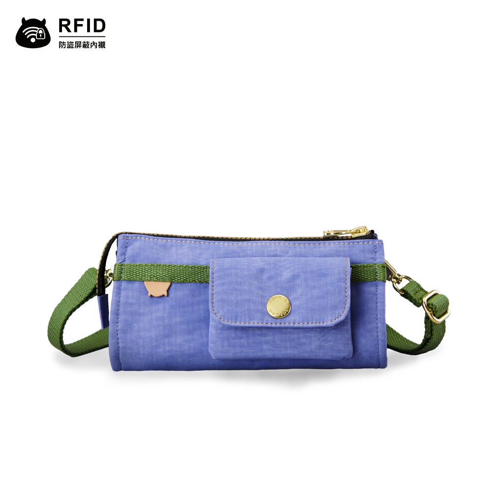 Soldier 長夾斜背包-長春花藍