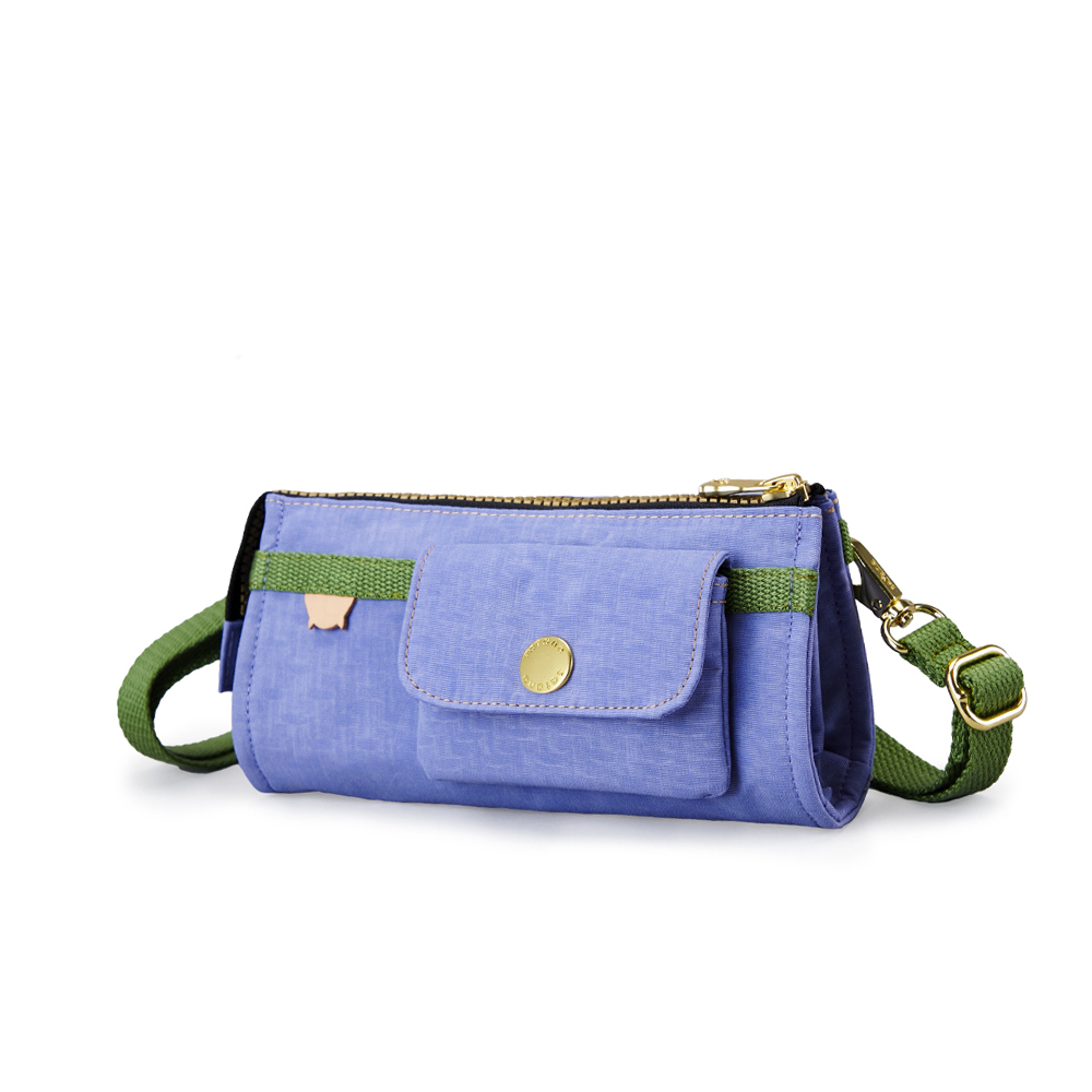 Soldier 長夾斜背包-長春花藍