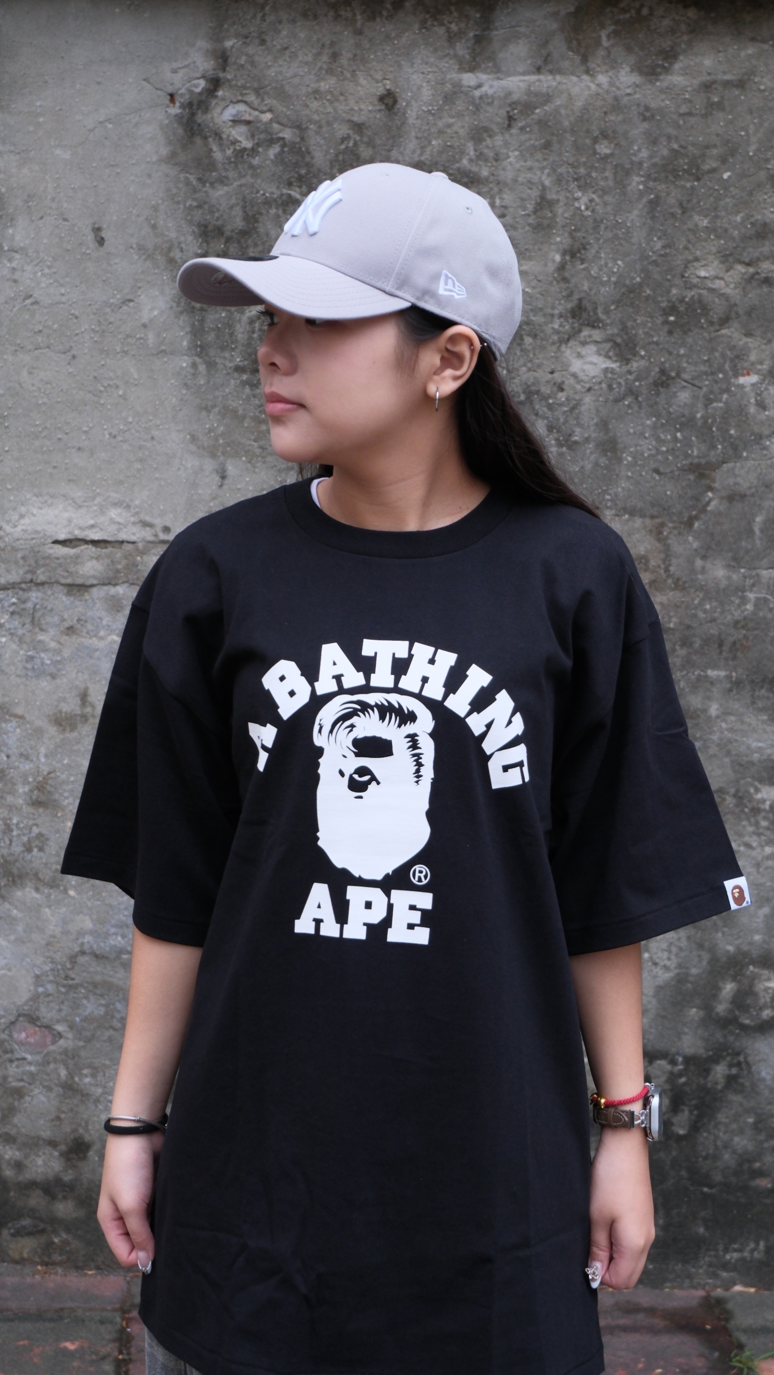 BAPE Harajuku College Tee 原宿限定 短Tee