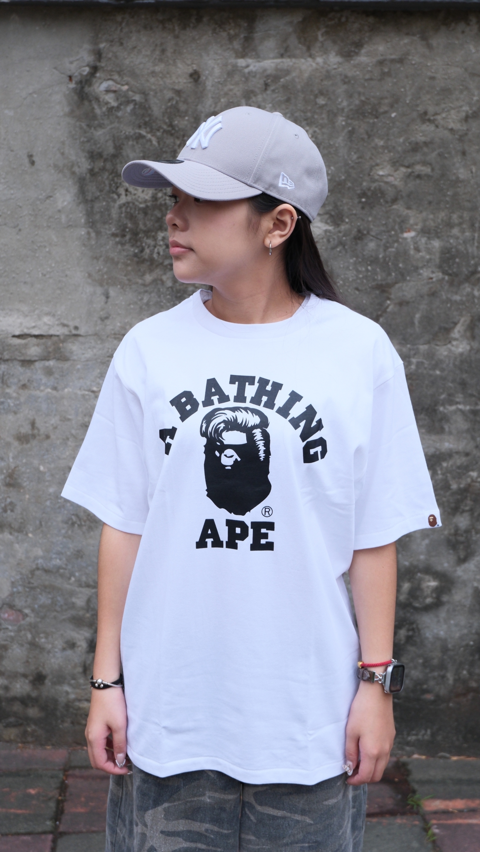 BAPE Harajuku College Tee 原宿限定 短Tee
