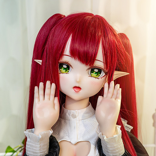 魔物姬娃娃 115cm 中胸 喜奈美 矽膠頭+矽膠身體 mwgirl acg cartoon anime silicone sex doll