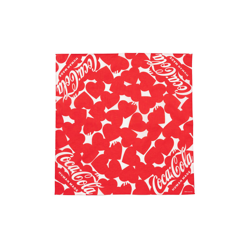 2026SS HUMAN MADE Coca-Cola BANDANA 聯名 可口可樂 方巾 現貨 XX31GD027