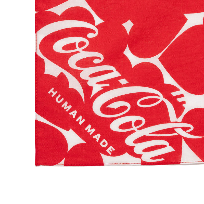 2026SS HUMAN MADE Coca-Cola BANDANA 聯名 可口可樂 方巾 現貨 XX31GD027