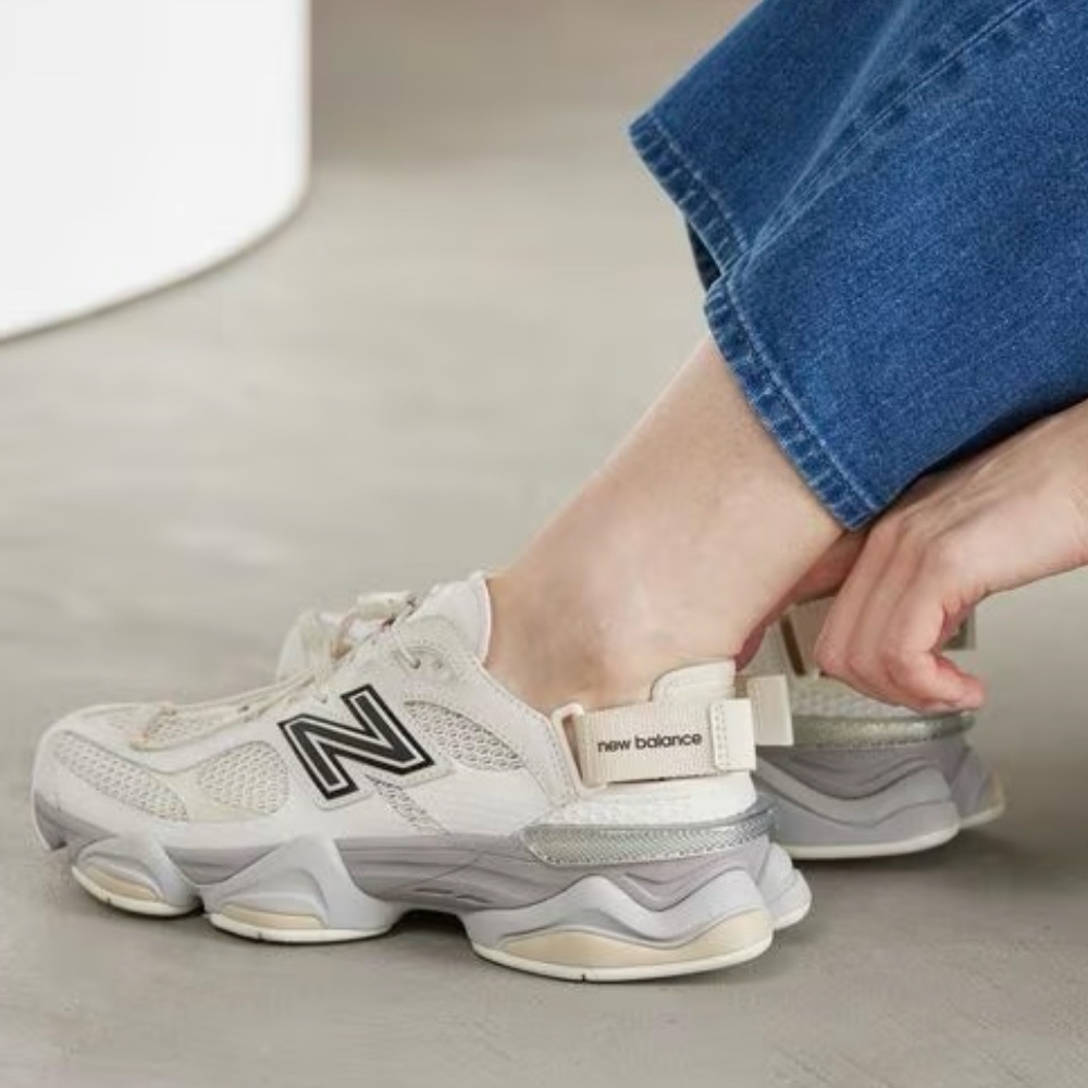 NEW BALANCE 9060 燕麥牛奶 米白 涼鞋 穆勒鞋 休閒鞋 日本限定 U90609IH