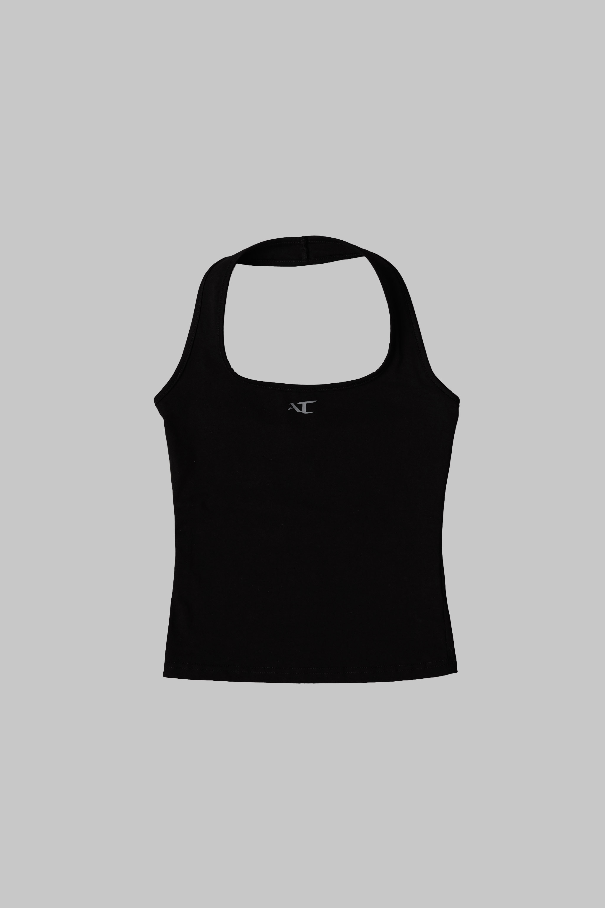 Anonymous Talking｜S26-V01 – Halter Top WMS (Black)