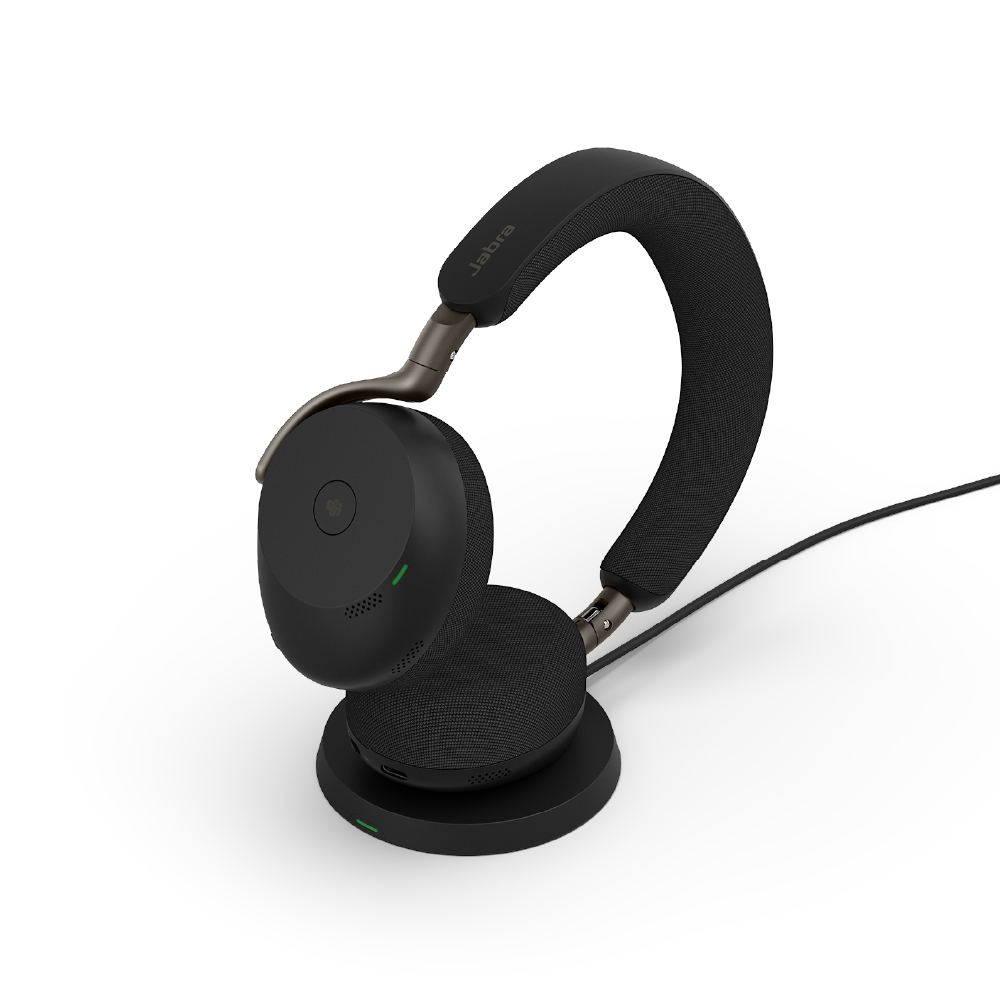 【Jabra】Evolve3 75 商務藍芽耳機麥克風 精裝版(含充電版配件)