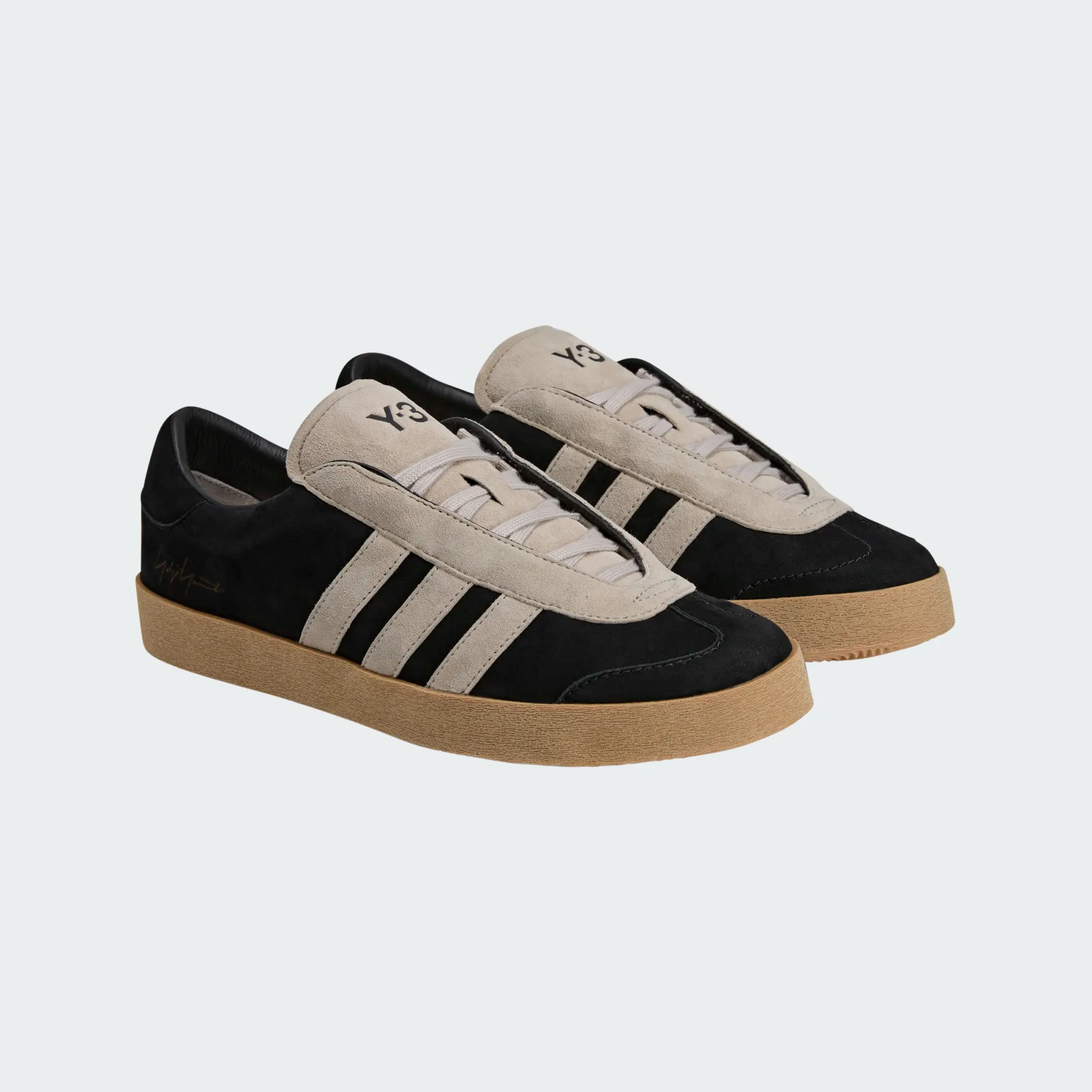 【 Y-3 GAZELLE 頂級休閒鞋款 - 黑 】