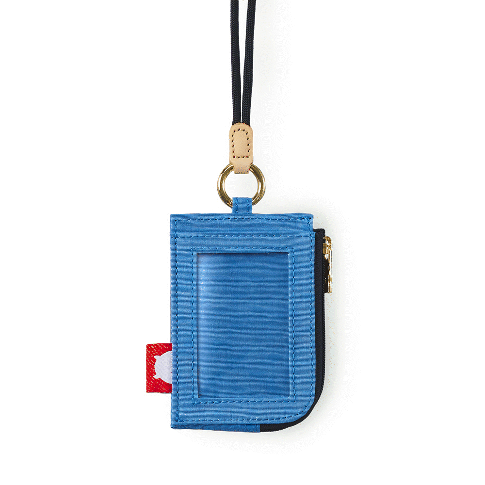 Soldier 趣淘證件零錢包-雲煙藍