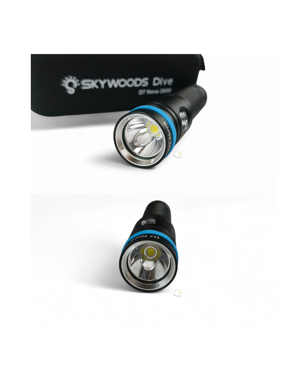 ▲Skywoods  D7 NOVA 2600流明 潛水手電筒