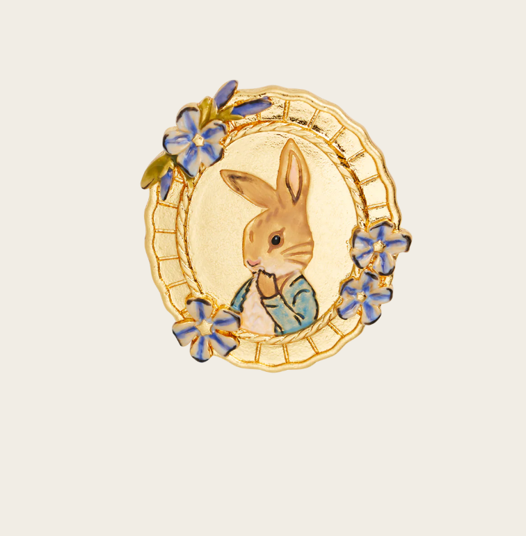 英國代購 -Fable England x Peter Rabbit Cameo Brooch（襟章）