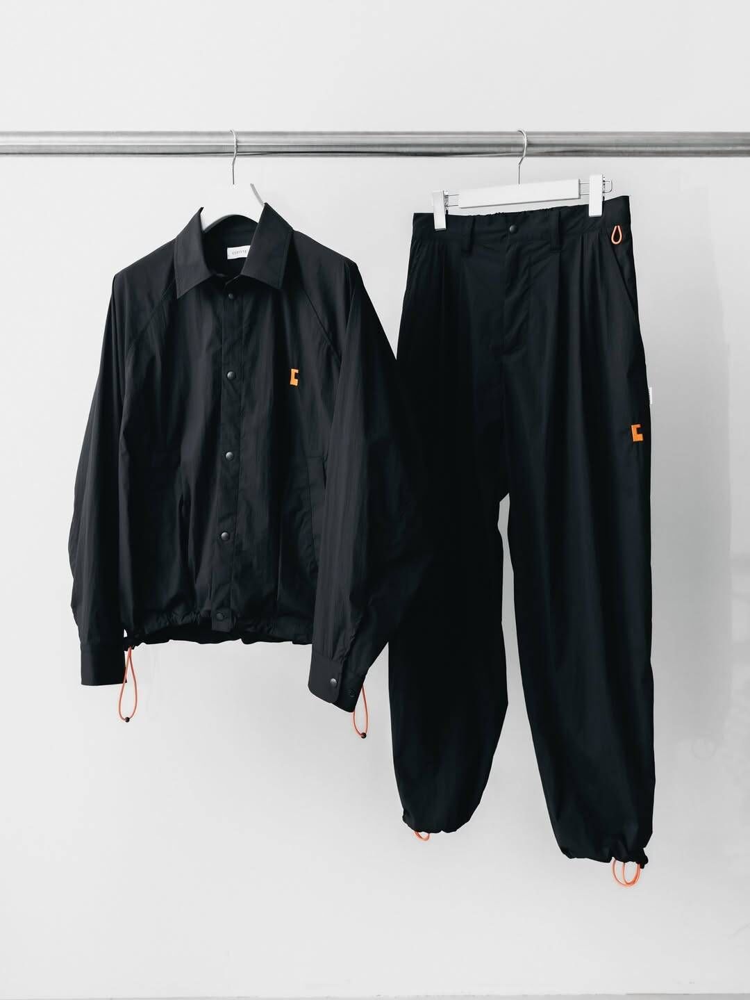 【CLESSTE】0425-0426 大阪快閃 (下身) "C” CRISPY NYLON CITY UNIFORM WIDE TAPERED PANTS