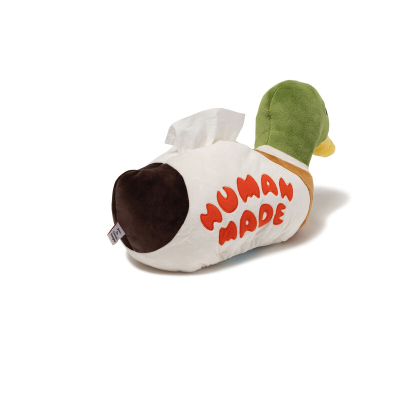 2026SS HUMAN MADE DUCK PLUSH DOLL TISSUE CASE 鴨子 布偶 面紙盒 現貨 HM29GD150
