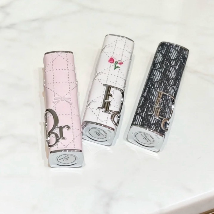 【Luxury】限量選品  DIOR 香氛世家 限量唇膏 DIOR迪奧 迪奧癮誘唇膏 玫瑰 單寧 蝴蝶結 口紅殼