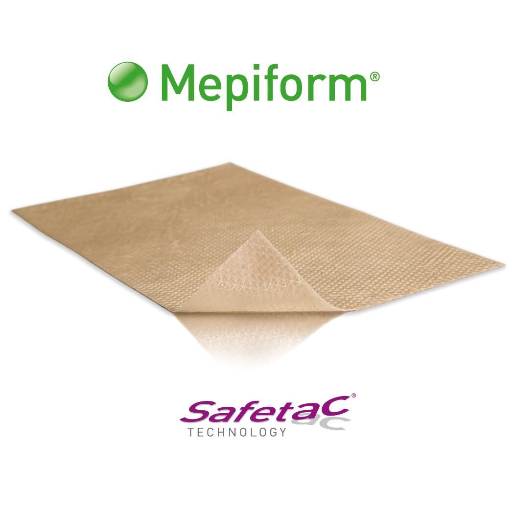 Mepiform 疤痕矽膠貼 5x7.5cm｜淡化疤痕醫療級 (5片/盒）