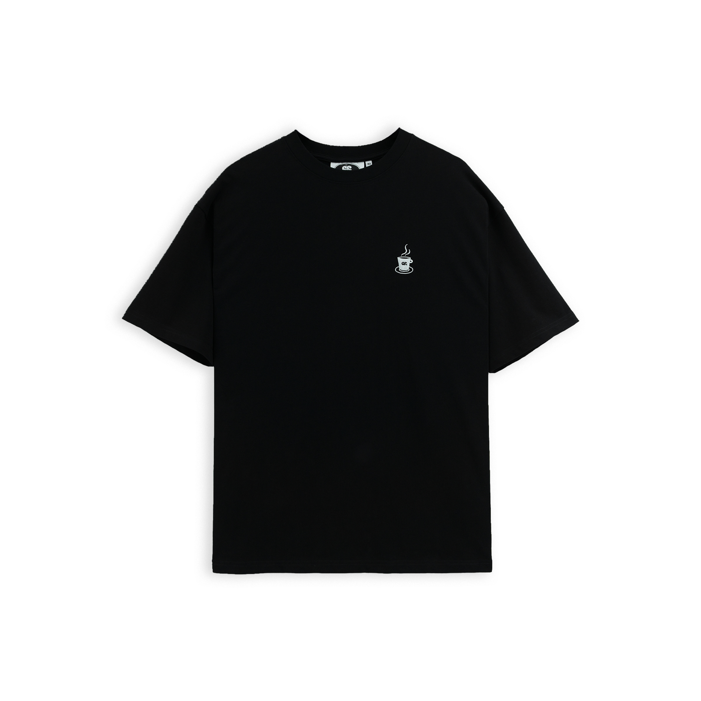 Croissant Tee - Black