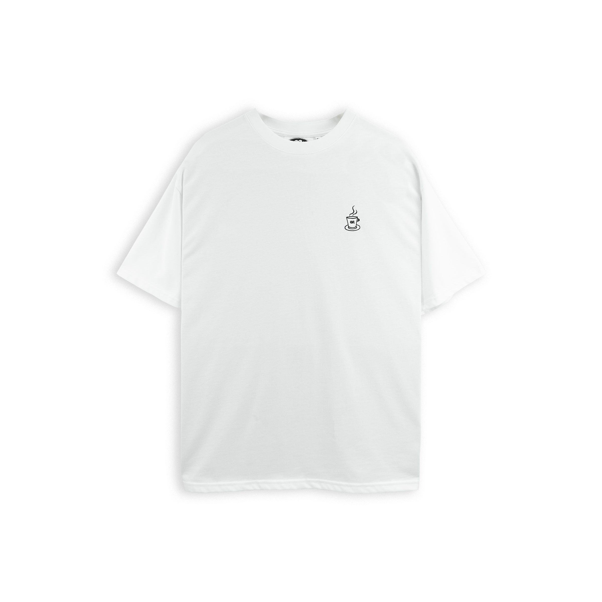 Croissant Tee - White