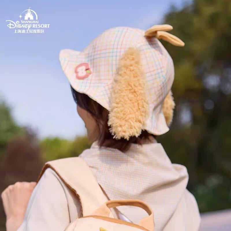 達菲 Duffy 與好友們 小小自然探險家系列 可琦安 餅乾 CookieAnn 造型 漁夫帽 帽子 -上海迪士尼樂園