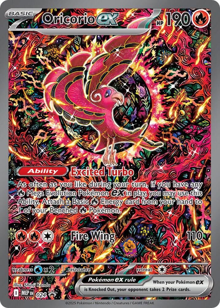 Pokemon Promo [MEP EN 024] - Oricorio ex