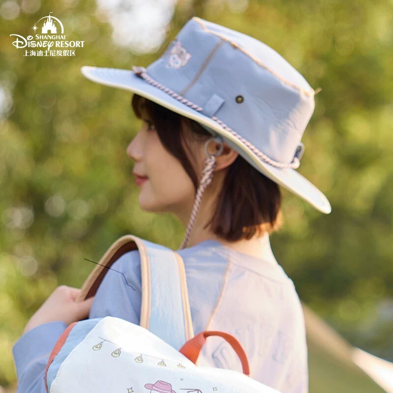 達菲 Duffy 與好友們 小小自然探險家系列 造型 漁夫帽 帽子 -上海迪士尼樂園