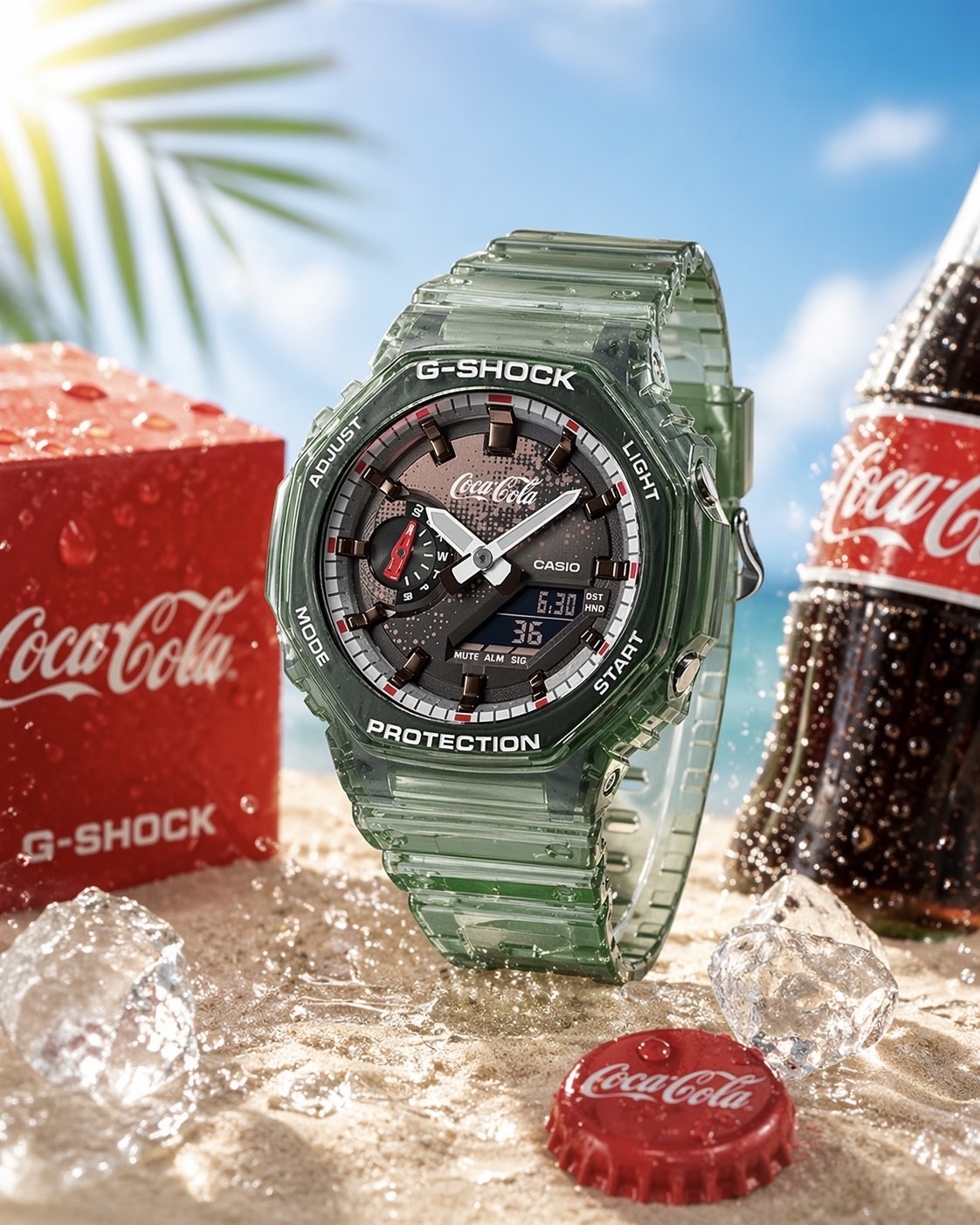 CASIO 卡西歐 x Coca Cola G-SHOCK 可口可樂140周年聯名款 手錶
