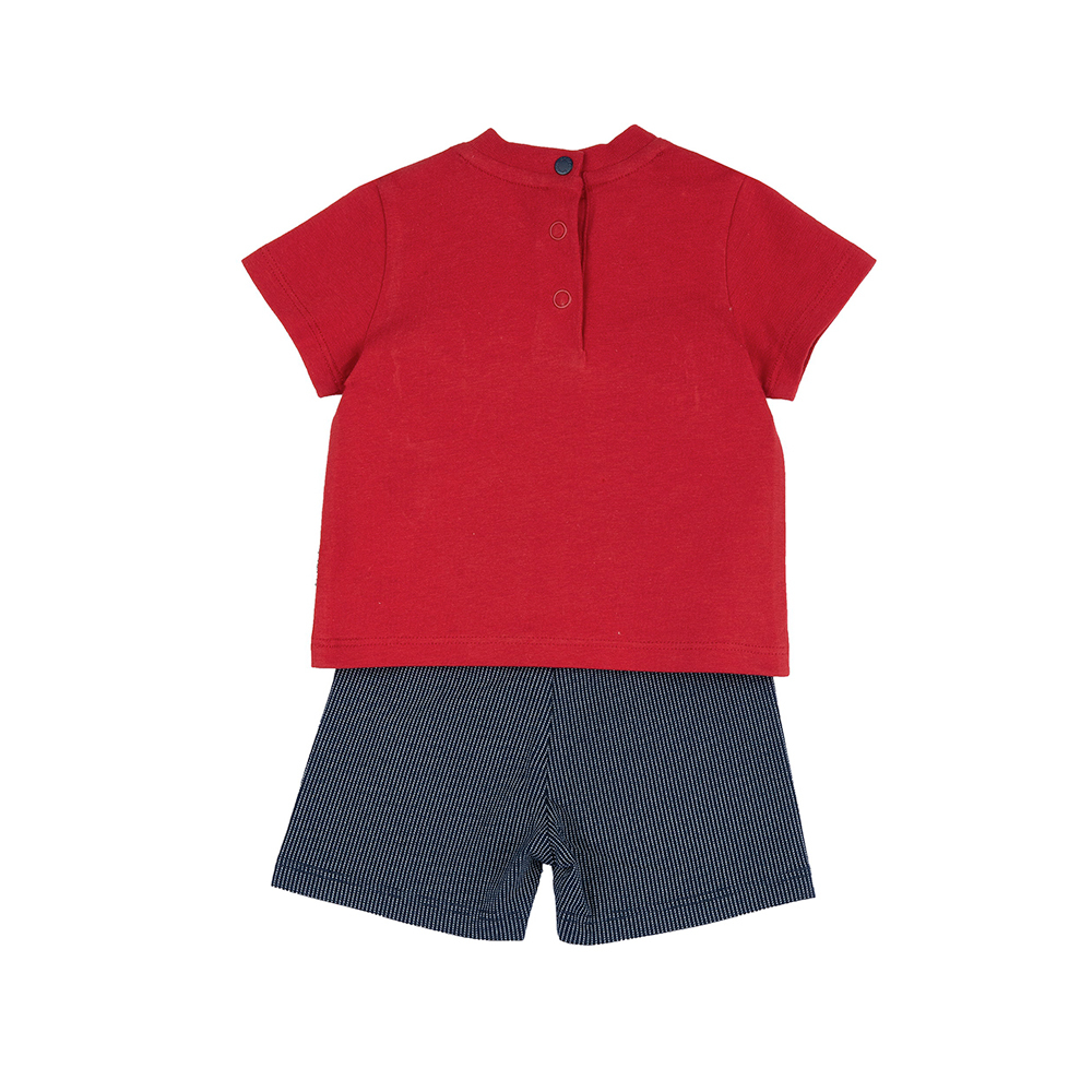 航海故事-臘腸JUMP短袖套裝 C