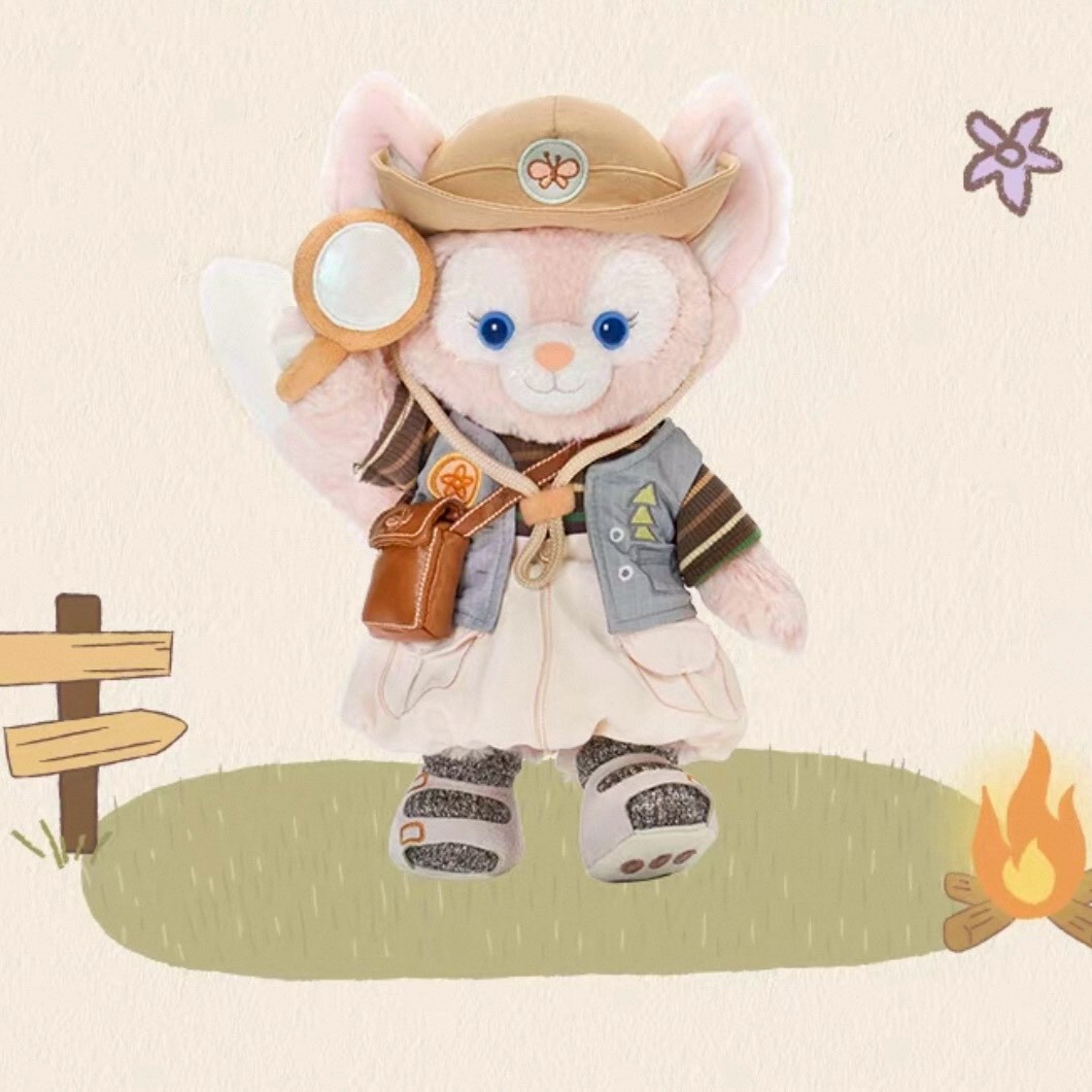 達菲 Duffy 與好友們 小小自然探險家系列 玲娜貝兒 Lina bell SS號 娃娃 玩偶 -上海迪士尼樂園