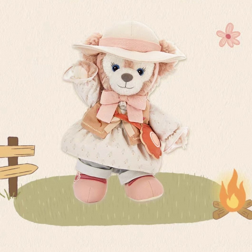 達菲 Duffy 與好友們 小小自然探險家系列 雪莉玫 ShellieMay SS號 娃娃 玩偶 -上海迪士尼樂園