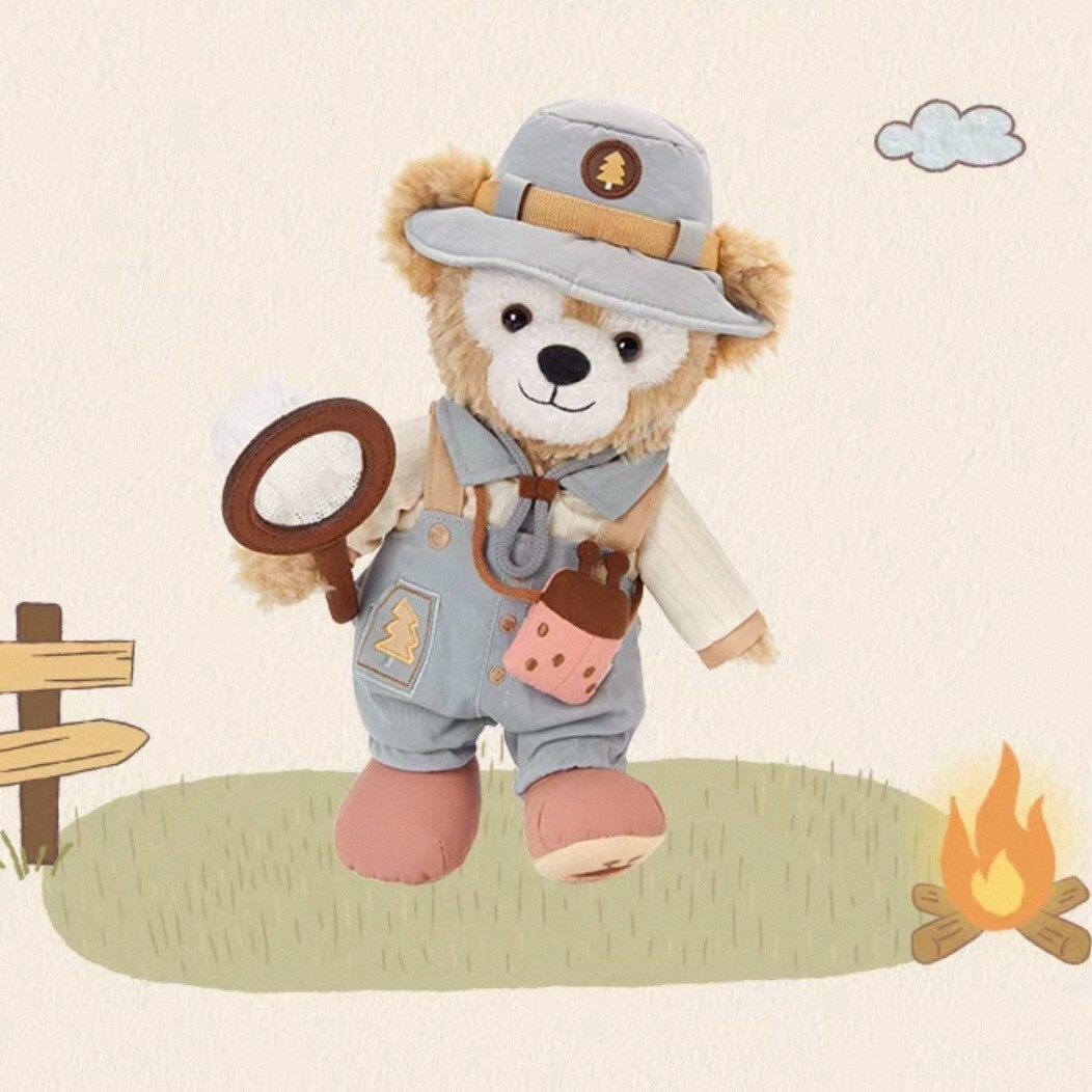 達菲 Duffy 與好友們 小小自然探險家系列 達菲 Duffy SS號 娃娃 玩偶 -上海迪士尼樂園