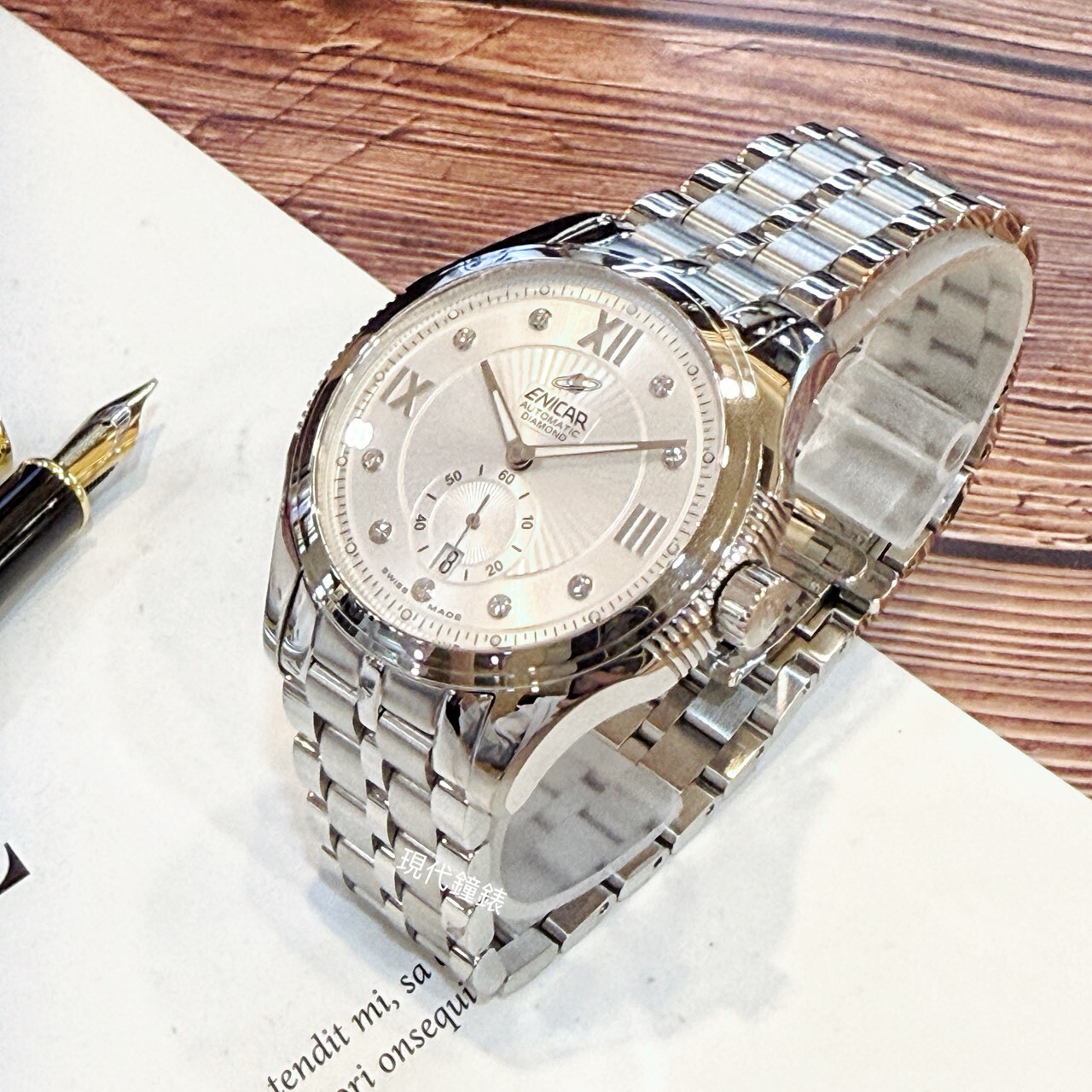 【ENICAR】3160-50-331AA(41mm) /778/50/128A(27mm)  Modern Watch