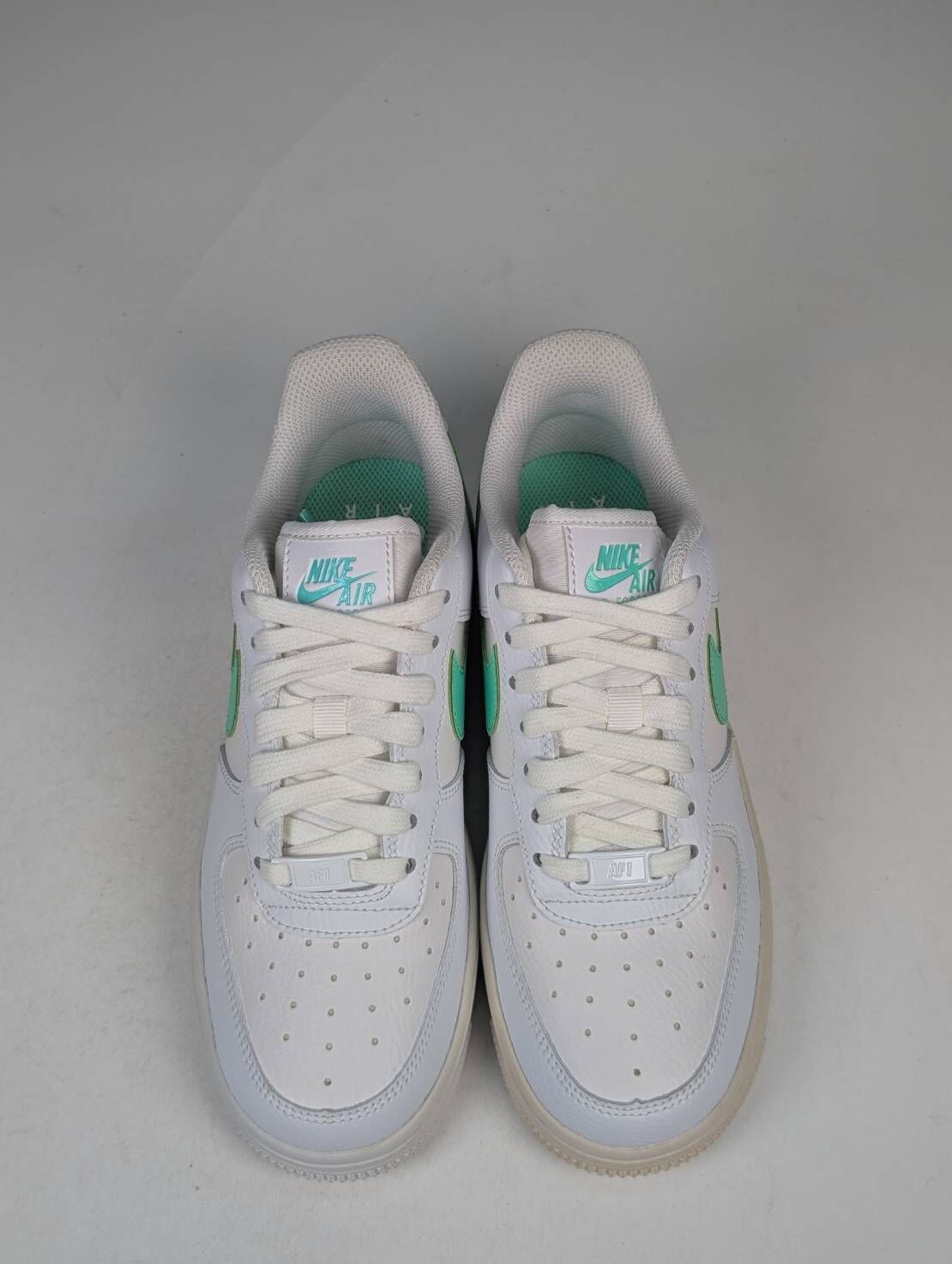 微瑕疵-左腳鞋底泛黃&雙腳中底泛黃 315115-164/6.5 NIKE AIR FORCE 1 AF1 TIFFANY 薄荷綠