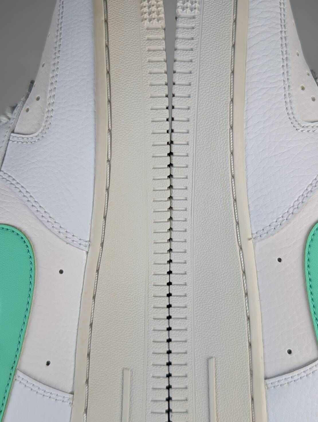 微瑕疵-左腳鞋底泛黃&雙腳中底泛黃 315115-164/6.5 NIKE AIR FORCE 1 AF1 TIFFANY 薄荷綠