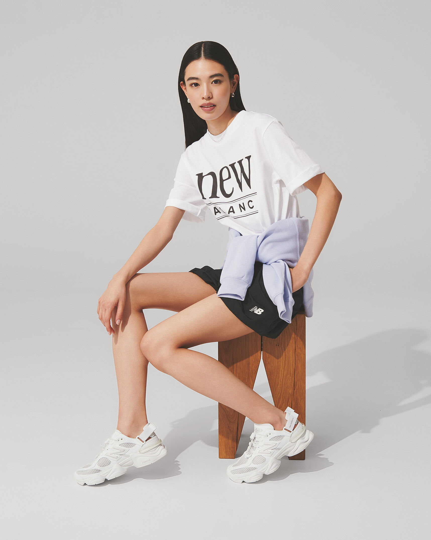 NEW BALANCE 9060 NB 全白 白色 涼鞋 穆勒鞋 免綁鞋帶 後跟鞋扣 魔鬼氈 男女鞋 U90606B5 / 預購