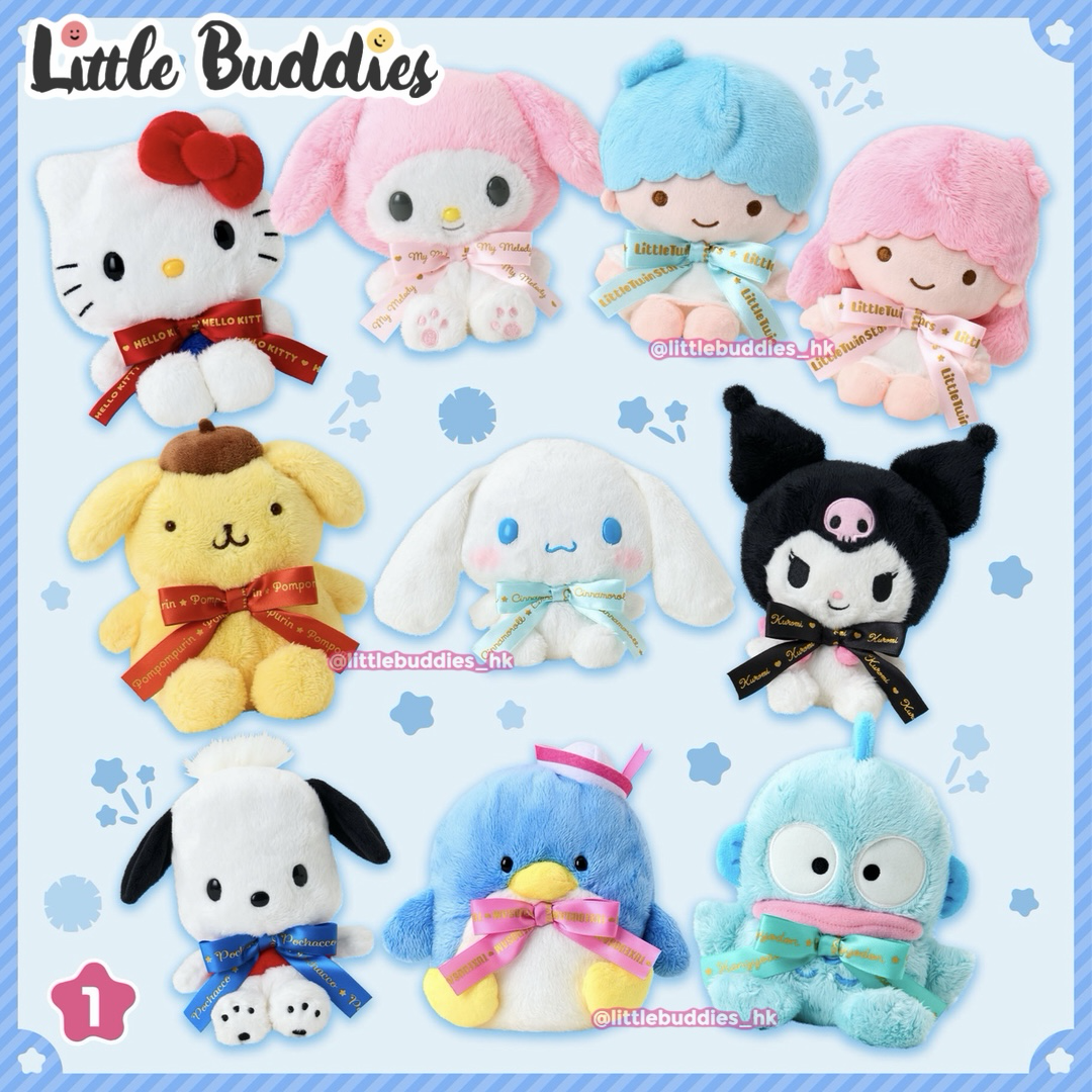 日本 Sanrio 絲帶蝴蝶結公仔 2026角色大獎系列