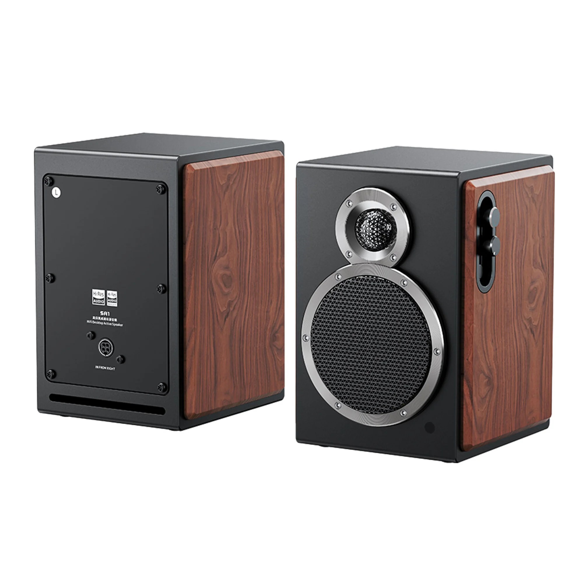 31段專業級無損PEQ有源LDAC木質音箱 ~ FIIO SA1