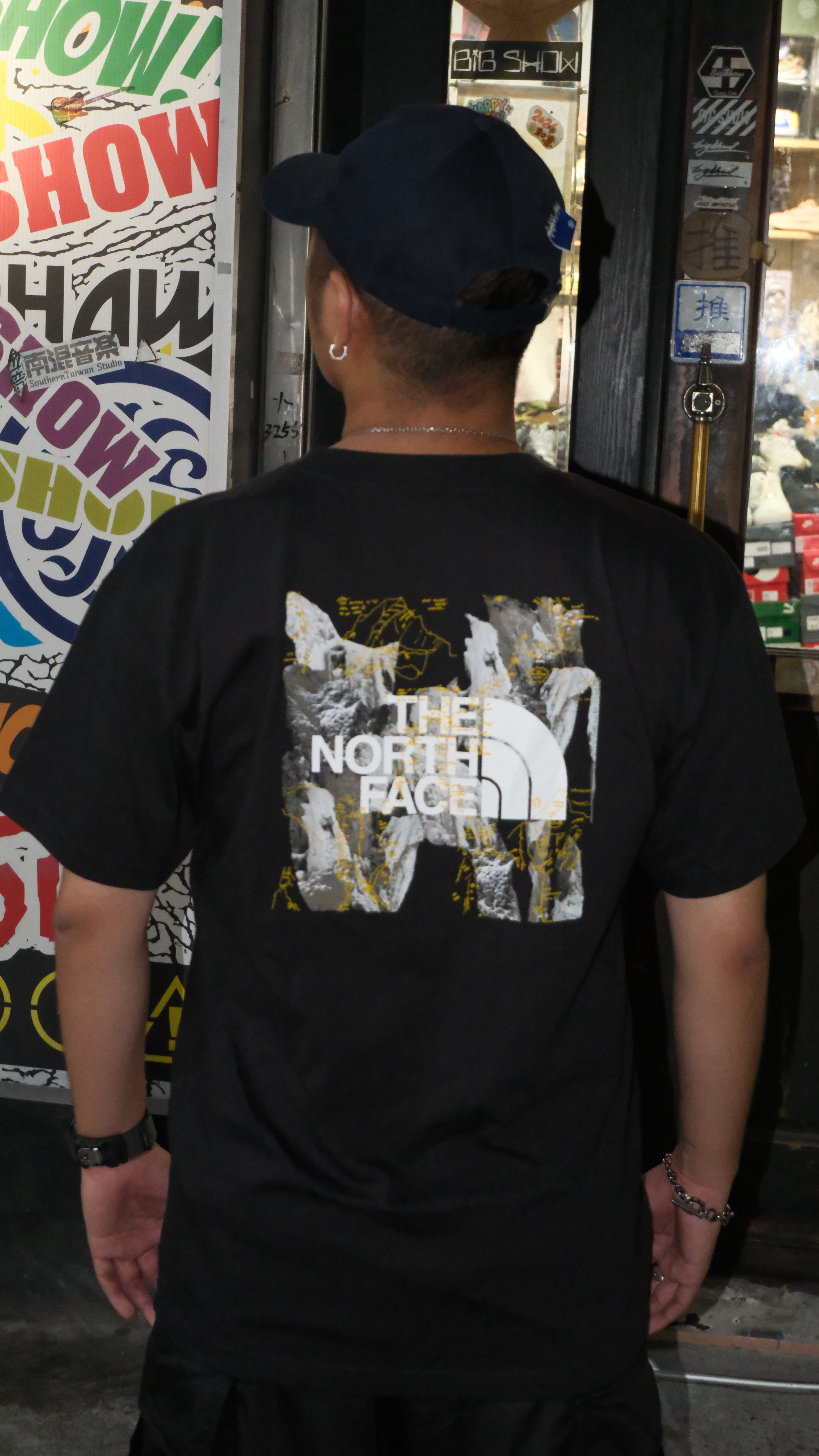 The North Face 北臉 燙金印花短t nf0a84gsogc1